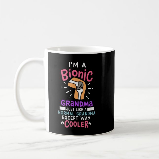 Mug Remplacement du genou Grand-mère bionique après ch (Gauche)