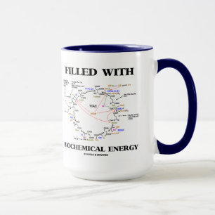 Mug Rempli de l'énergie biochimique (cycle de Krebs)