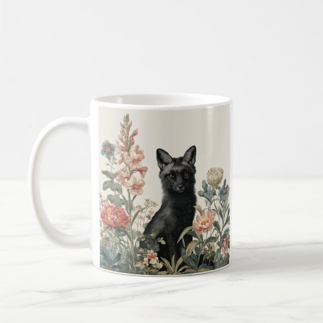 Mug Renard Noir Caprice (Gauche)