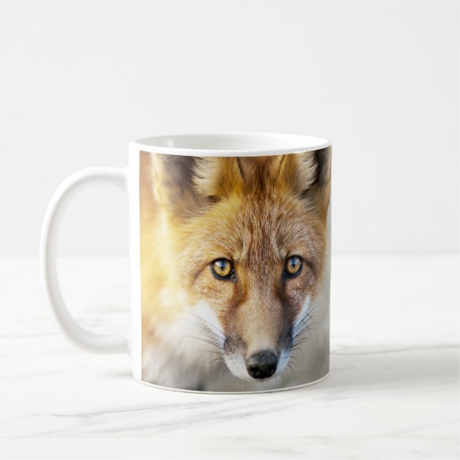 Mug Renard rouge, Gros plan (Gauche)