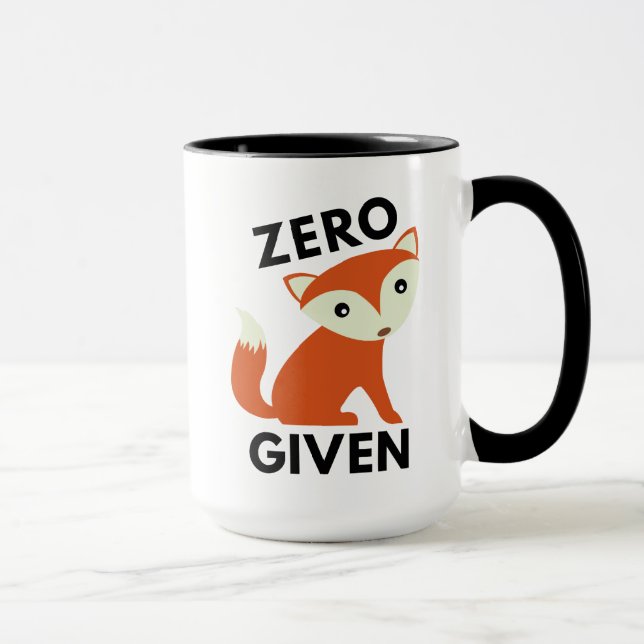 Mug Renard zéro donné (Droite)