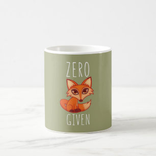 Mug Renard zéro donné