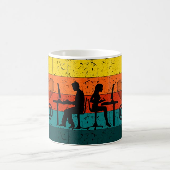 Mug Rencontre en ligne Célébrez la modernité romantiqu (Centre)