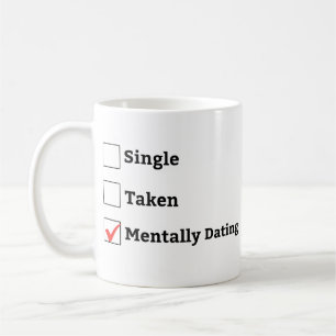 Mug Rencontre Mentale unique prise, état de la relati