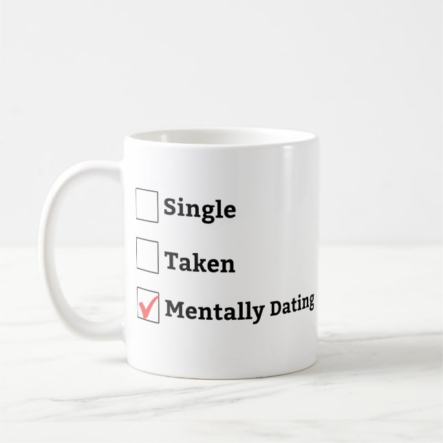 Mug Rencontre Mentale unique prise, état de la relatio (Gauche)