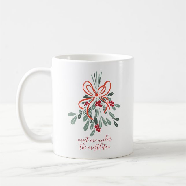 Mug Rencontrez-moi sous la Mistletoe (Gauche)