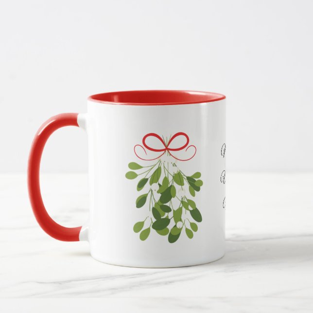Mug Rencontrez-Moi Sous Le Mistletoe (Gauche)