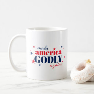 Mug Rendez à l'Amérique son caractère pieux et patriot
