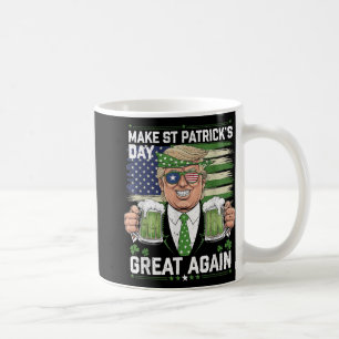 Mug Rendre l'Amérique chanceuse Jour de la Saint Patri