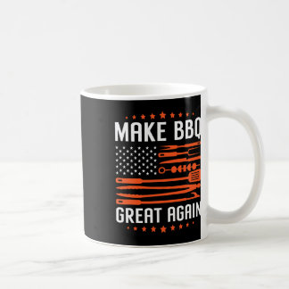 Mug Rendre le barbecue grand à nouveau nous drapeau Tr