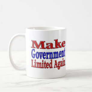 Mug Rendre le gouvernement limité à nouveau demi-texte
