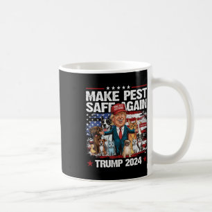 Mug Rendre les animaux en sécurité Trump 2024 Sauvegar