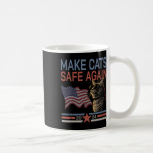Mug Rendre les chats en sécurité à nouveau Chemise Drô