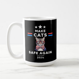Mug Rendre les chats en sécurité encore une fois Funny