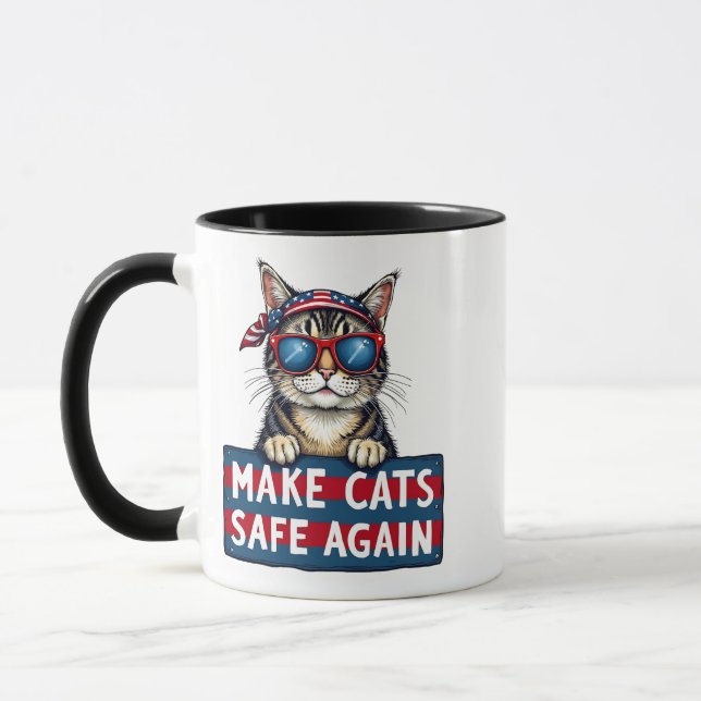 Mug Rendre les chats en sécurité, une fois de plus, le (Gauche)