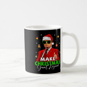 Mug Rendre Noël super à nouveau amusant Père Noël Trum