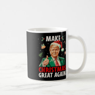 Mug Rendre Noël super à nouveau amusant Trump Xmas Sno