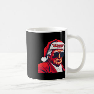 Mug Rendre Noël super à nouveau drôle Père Noël Trump 