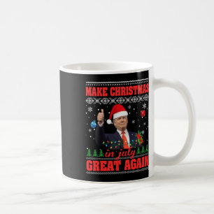 Mug Rendre Noël super à nouveau drôle Père Noël Trump