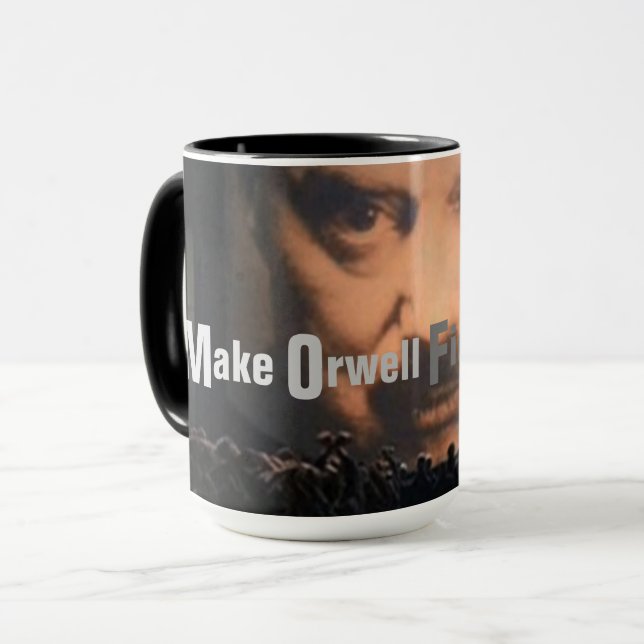 Mug Rendre Orwell-Fiction (Devant gauche)
