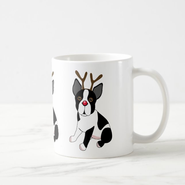 Mug Renne de Boston Terrier (Droite)