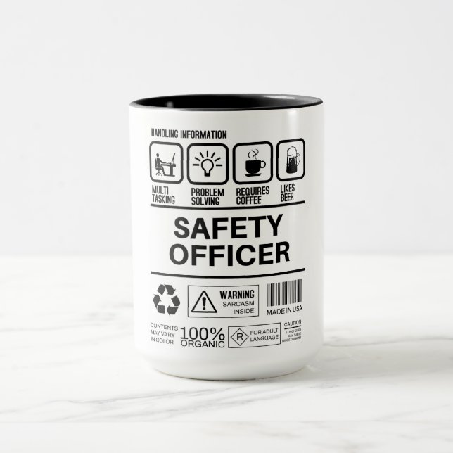 Mug Renseignements amusants sur la manipulation des ag (Centre)
