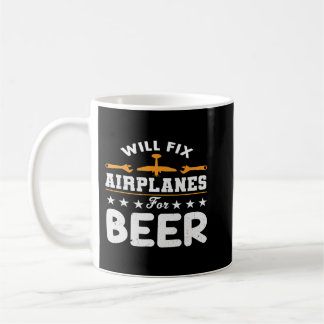 Mug Réparera Les Avions Pour Les Bières Mécanique Ingé