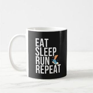 Mug Répéter la course du sommeil - Pour les coureurs