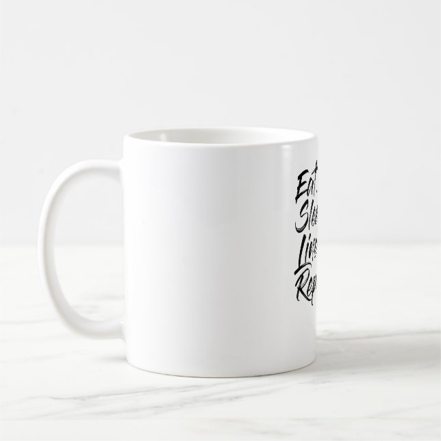 Mug Répéter la danse de la ligne de sommeil (Gauche)