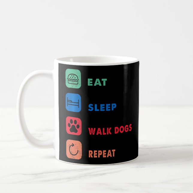 Mug Répéter la marche du sommeil (Gauche)