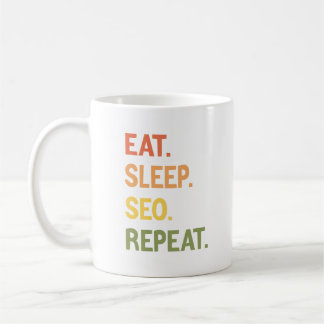 Mug Répéter le seo du sommeil