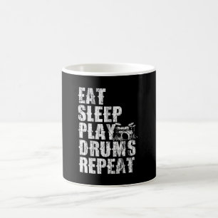 Mug répéter les tambours de lecture de sommeil