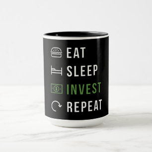 Mug Répéter l'investissement de la veille sur le somme