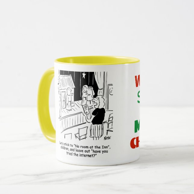 Mug Répétition de la Nativité de l'école (Devant gauche)