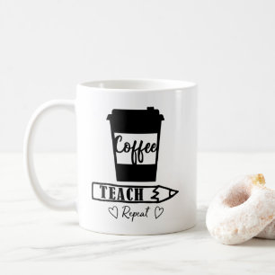 Mug Répétition de l'enseignement du café
