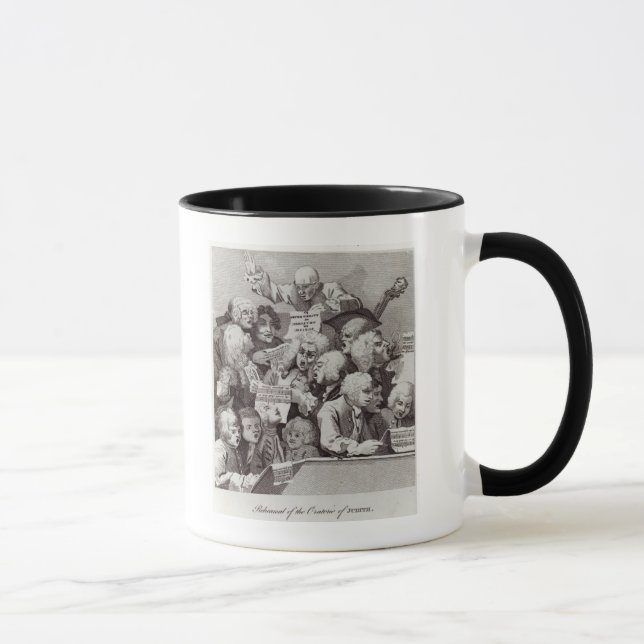 Mug Répétition de l'oratorio de Judith, 1734 (Droite)