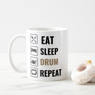 Mug Répétition du tambour du sommeil