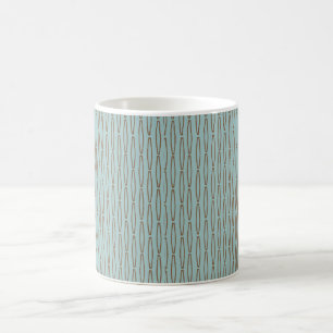 Mug Répétition géométrique bleu pâle