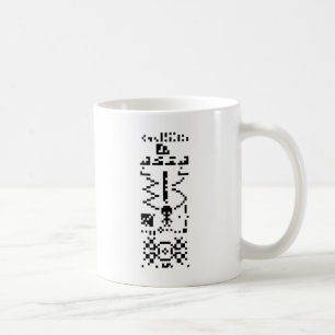 Mug Réponse du message binaire Arecibo