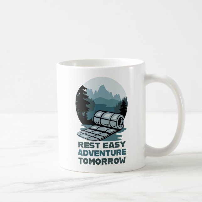 Mug Repos Easy Adventure Demain Camping Design (Droite)