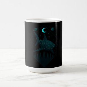 Mug Requin Astral - Prédateur de l'Océan Cosmique