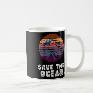 Mug Requin, Tortue de mer, Baleine, Protection De l'en