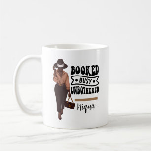 Mug Réservé Occupé Non embêté Personnalisé Melanin Gir
