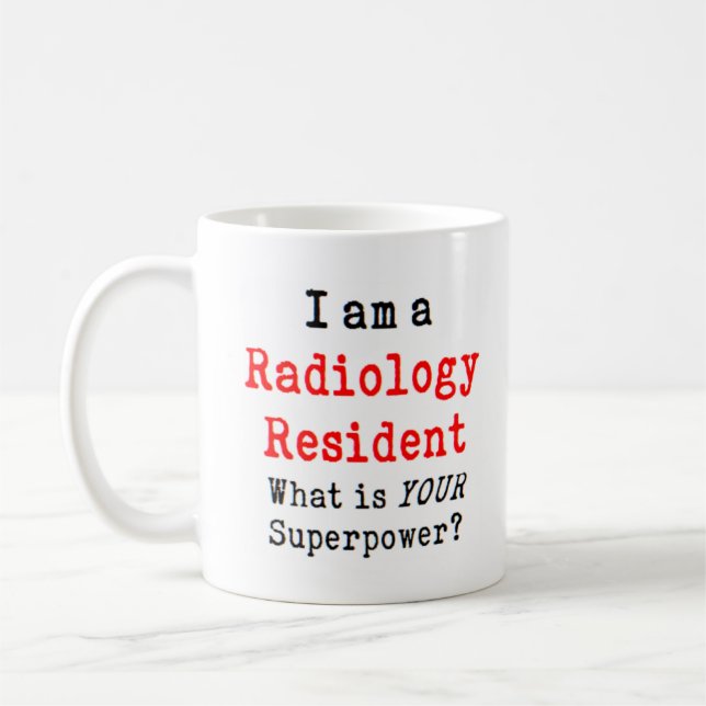 Mug résident de radiologie (Gauche)