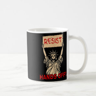 Mug Résiste Statue De La Liberté Mains Hors Prot