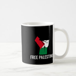 Mug Résister au drapeau palestinien - Libérez la Pales