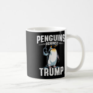 Mug Résister aux manchots contre Trump - Rendre la tax