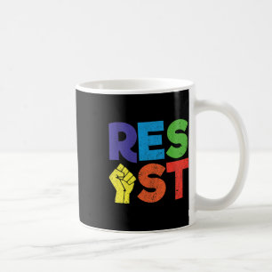Mug Résister Gay Lgbt Community Support Don For Queer