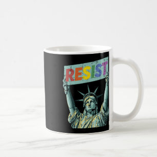 Mug Résister Rainbow Statue Liberty Manifestation Lgbt