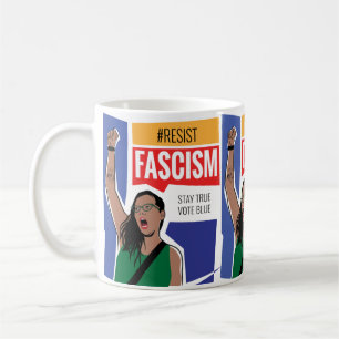 Mug Résistez à la boue du fascisme